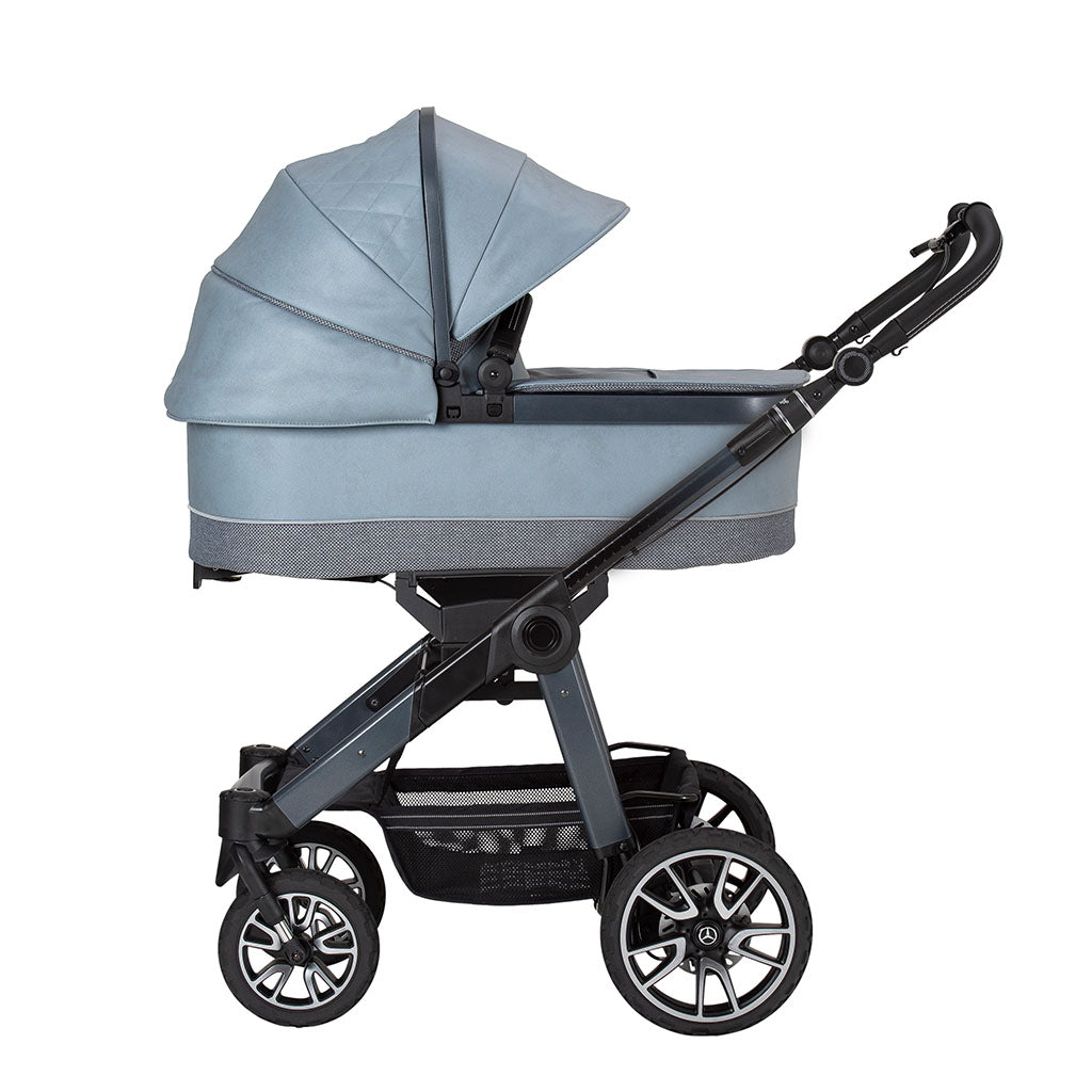 Mercedes-Benz All-Terrain GTR Pushchair and Carrycot Bundle - Denim Blue