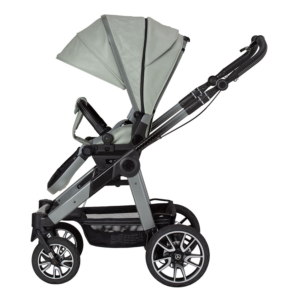 Mercedes-Benz All-Terrain GTR Pushchair and Carrycot Bundle - Sage Grey