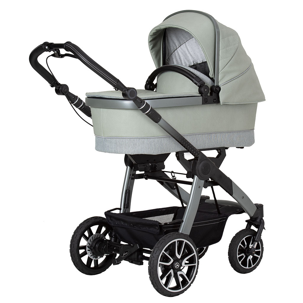 Mercedes-Benz All-Terrain GTR Pushchair and Carrycot Bundle - Sage Grey