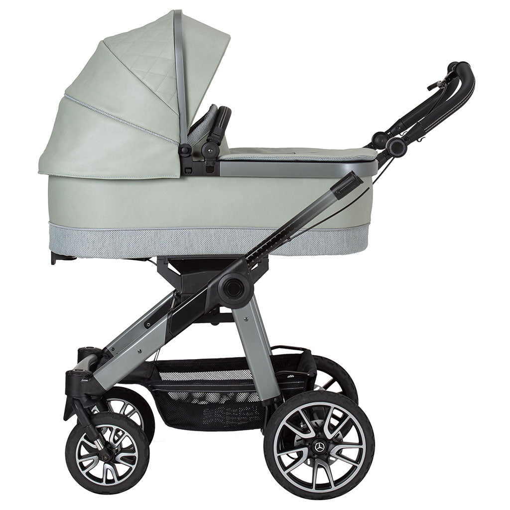 Mercedes-Benz All-Terrain GTR Pushchair and Carrycot Bundle - Sage Grey