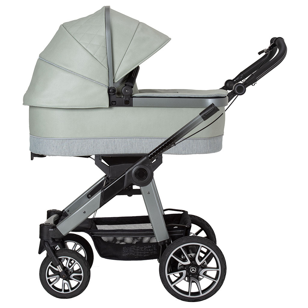 Mercedes-Benz All-Terrain GTR Pushchair and Carrycot Bundle - Sage Grey