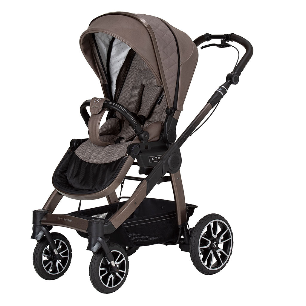 Mercedes-Benz All-Terrain GTR Pushchair and Carrycot Bundle - Truffle