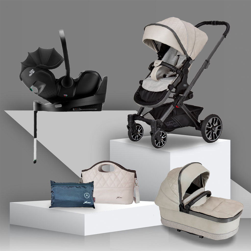 Mercedes-Benz Avantgarde GTX and Britax Baby Safe Pro Travel System - Moonstone