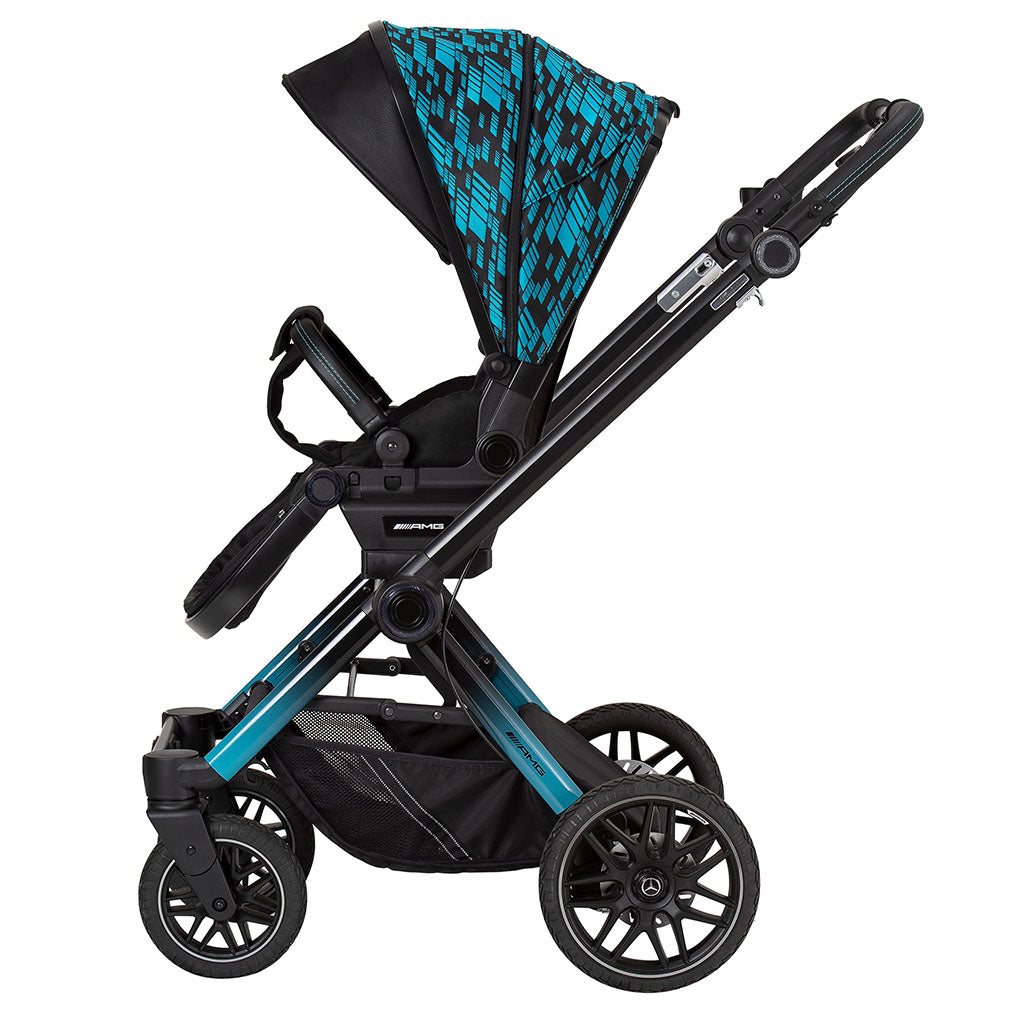 Mercedes AMG GT² Limited Edition Pushchair and Carrycot Bundle - Hyper Blue