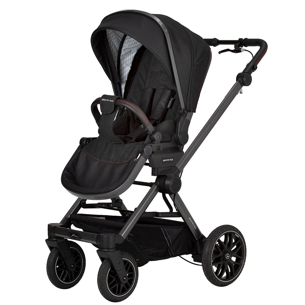 Mercedes AMG GT² Pushchair and Carrycot Bundle - Charcoal Black