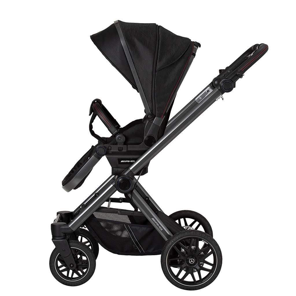 Mercedes AMG GT² Pushchair and Carrycot Bundle - Charcoal Black