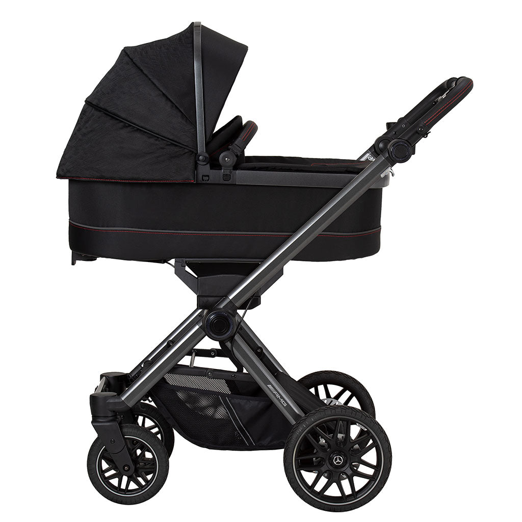 Mercedes AMG GT² Pushchair and Carrycot Bundle - Charcoal Black