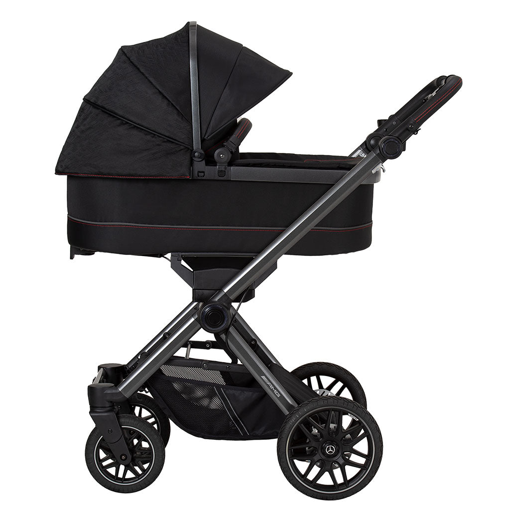 Mercedes AMG GT² Pushchair and Carrycot Bundle - Charcoal Black