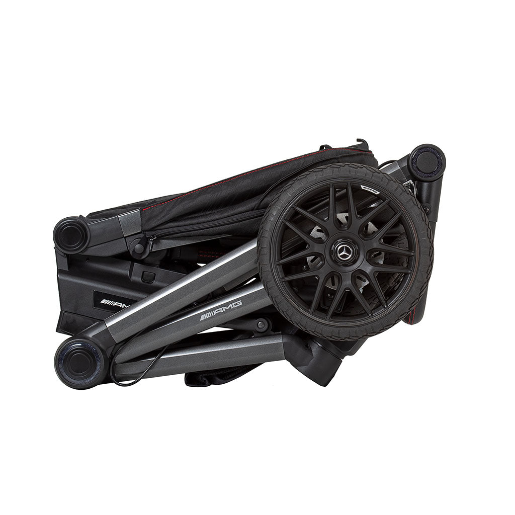 Mercedes AMG GT² Pushchair and Carrycot Bundle - Charcoal Black