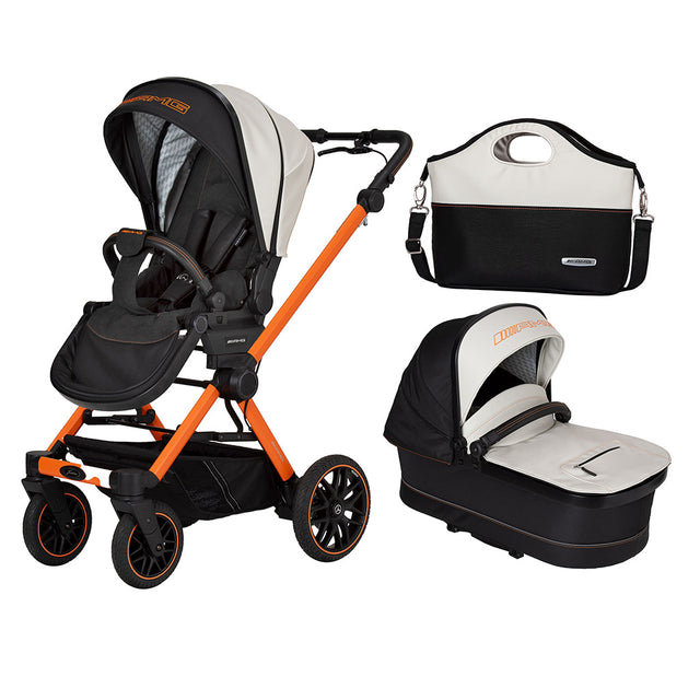 Mercedes AMG GT² Pushchair and Carrycot Bundle - Magmabeam