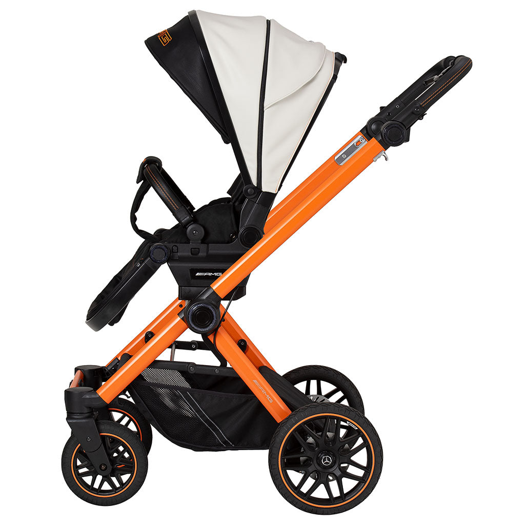 Mercedes AMG GT² Pushchair and Carrycot Bundle - Magmabeam