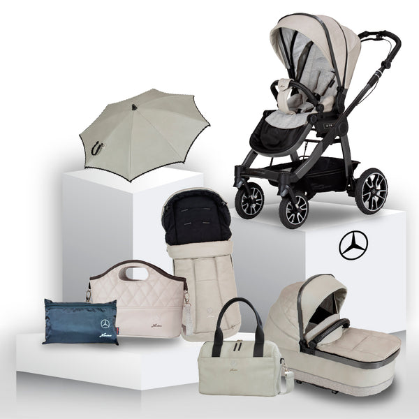 Mercedes Benz All Terrain GTR 7 Piece Complete Bundle Moonstone