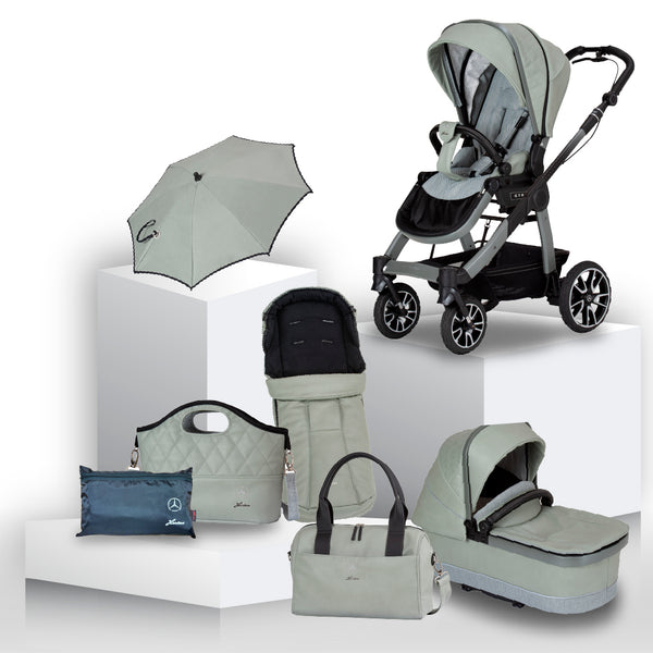 Mercedes Benz All Terrain GTR 7 Piece Complete Bundle Sage Grey