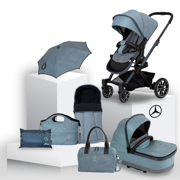 Mercedes Benz Avantgarde GTX 7 Piece Complete Bundle Denim Blue