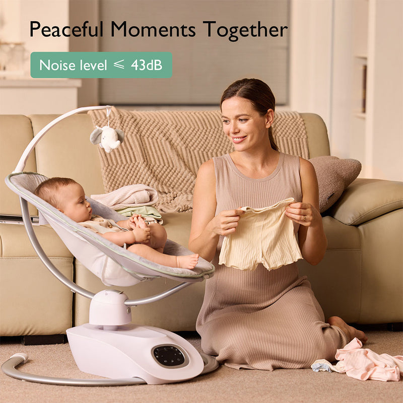 Momcozy 3D Motion Electric Baby Swing