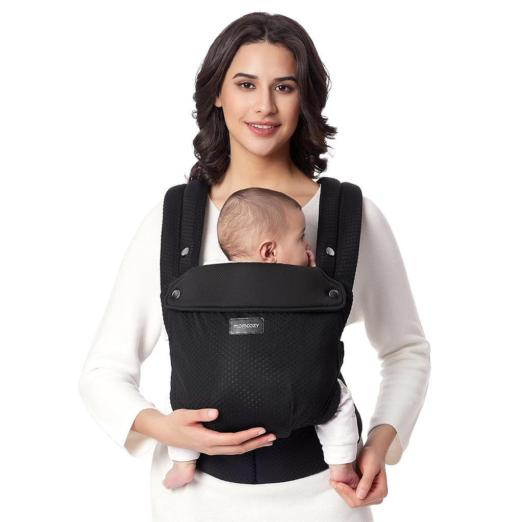 Momcozy Baby Carrier 3M+ Air Mesh Black