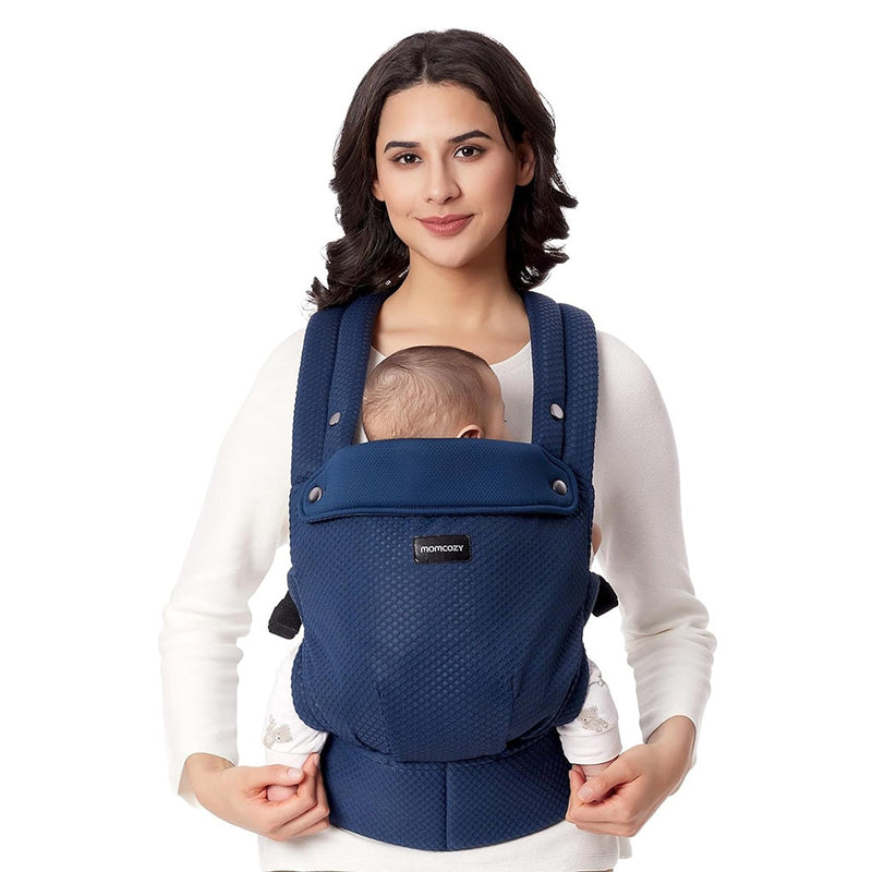 Momcozy Baby Carrier 3M+ Air Mesh Blue
