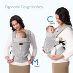 Momcozy Baby Carrier 3M+ Air Mesh Grey
