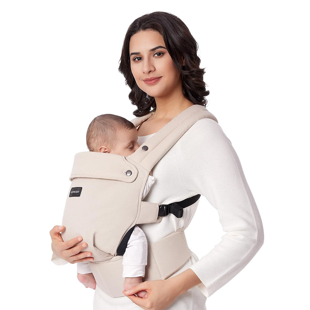 Momcozy Baby Carrier 3M+ Cotton Khaki