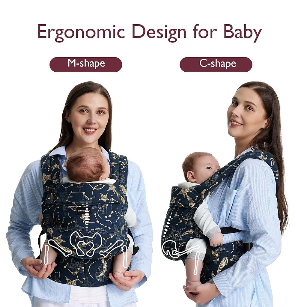 Momcozy Baby Carrier 3M+ Cotton Starry Night