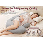 Momcozy F Shaped Pillow Air Cushion