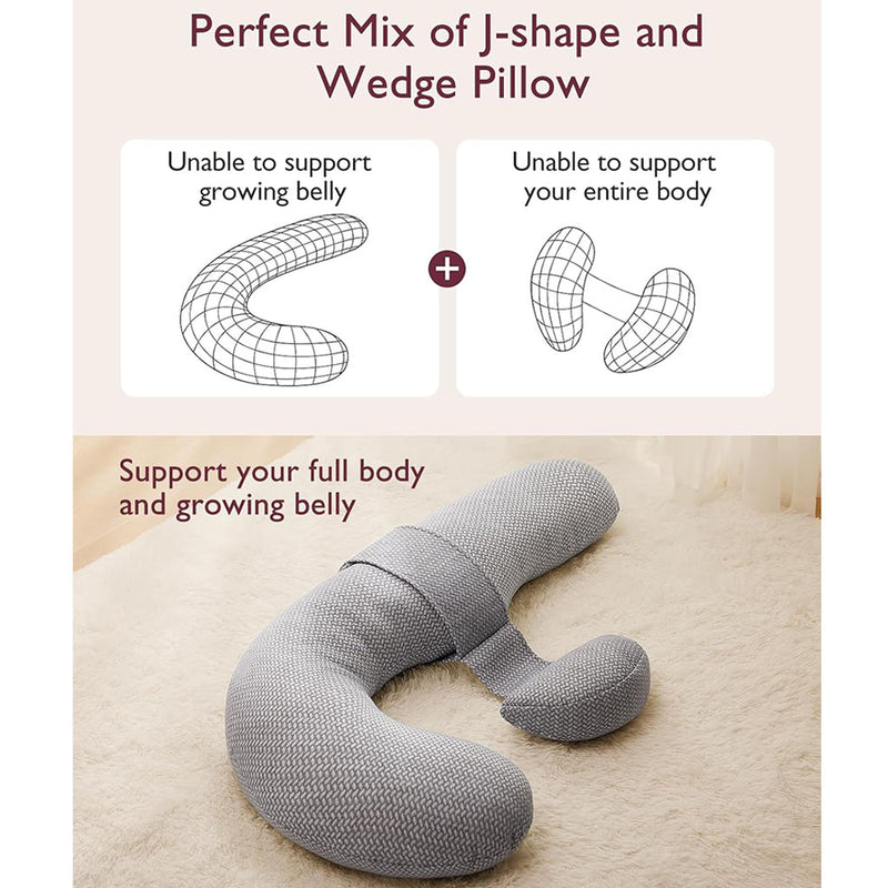 Momcozy F Shaped Pillow Air Cushion