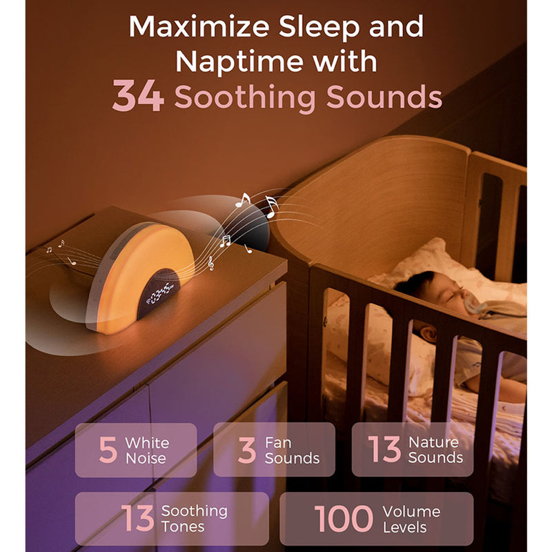 Momcozy Rainbow White Noise Machine