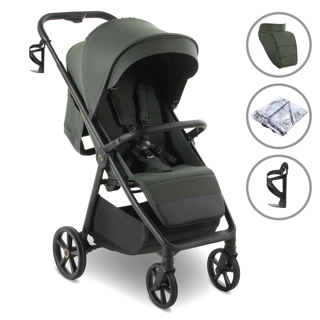 My Babiie MB170 Plus Pushchair - Green