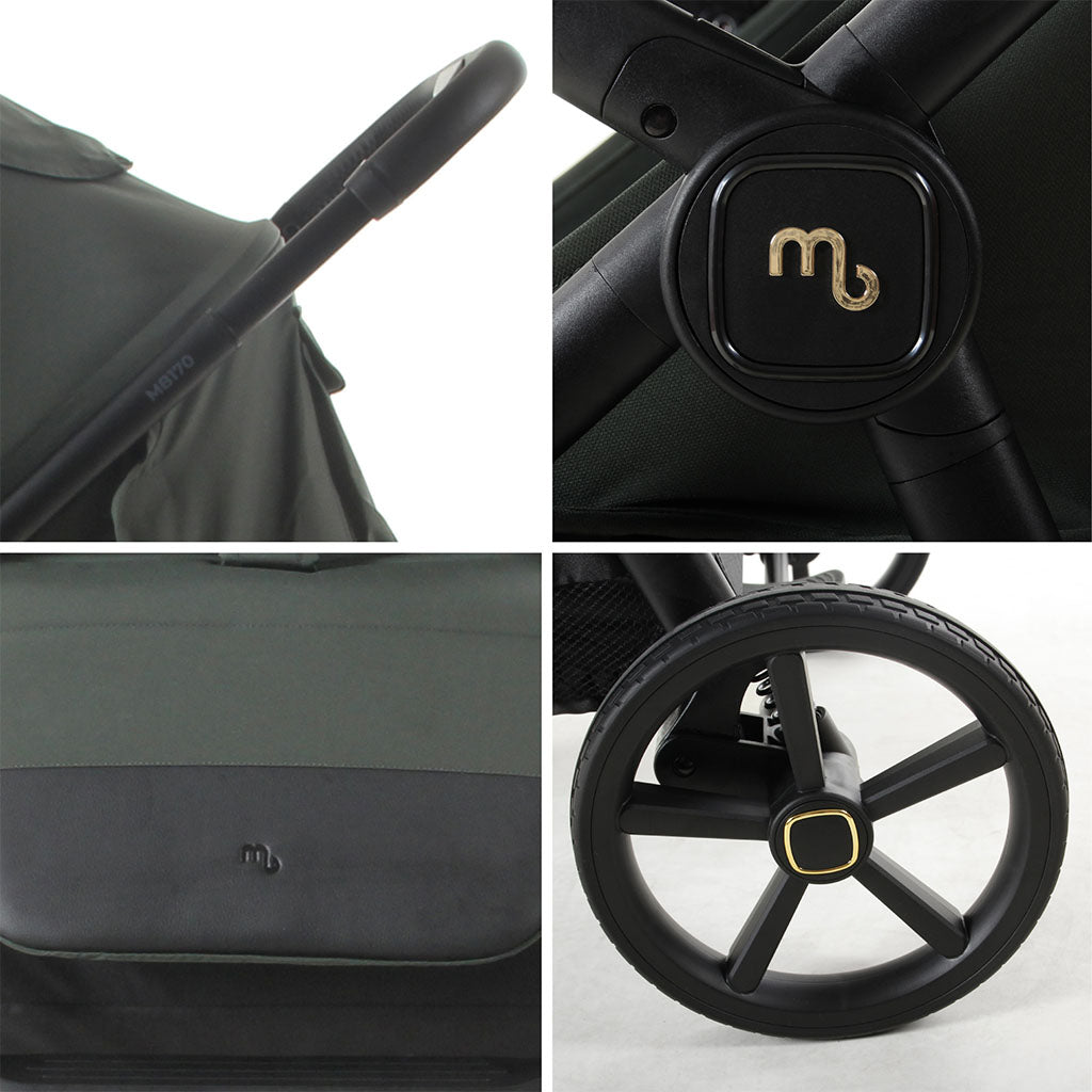 My Babiie MB170 Plus Pushchair - Green