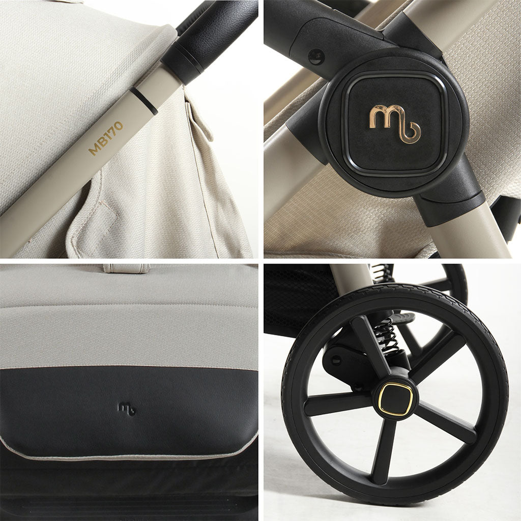 My Babiie MB170 Plus Pushchair - Ivory