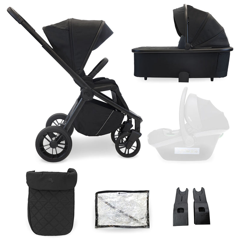 My Babiie MB450 2-in-1 Pushchair and Carrycot - Black