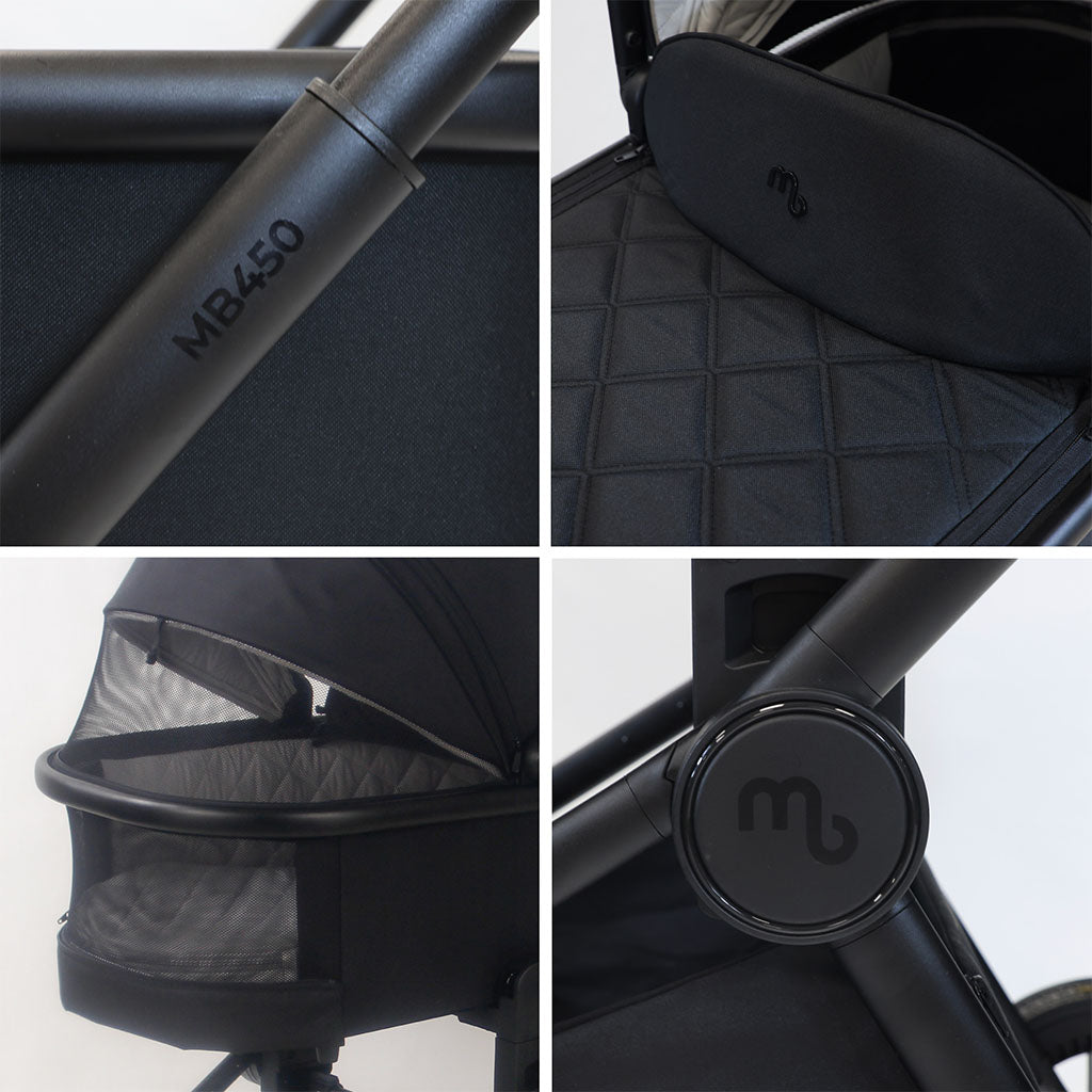 My Babiie MB450 Pushchair - Black