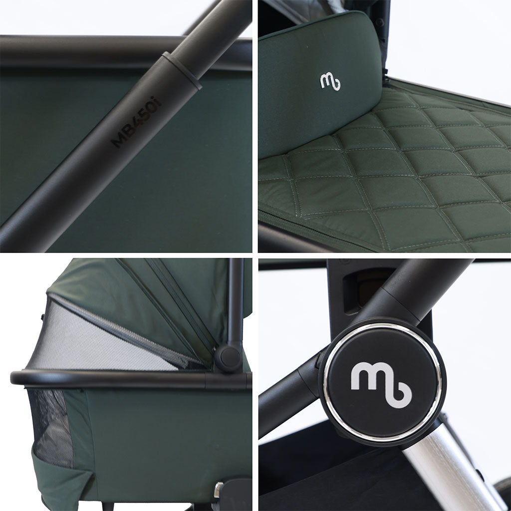My Babiie MB450 Pushchair - Forest Green