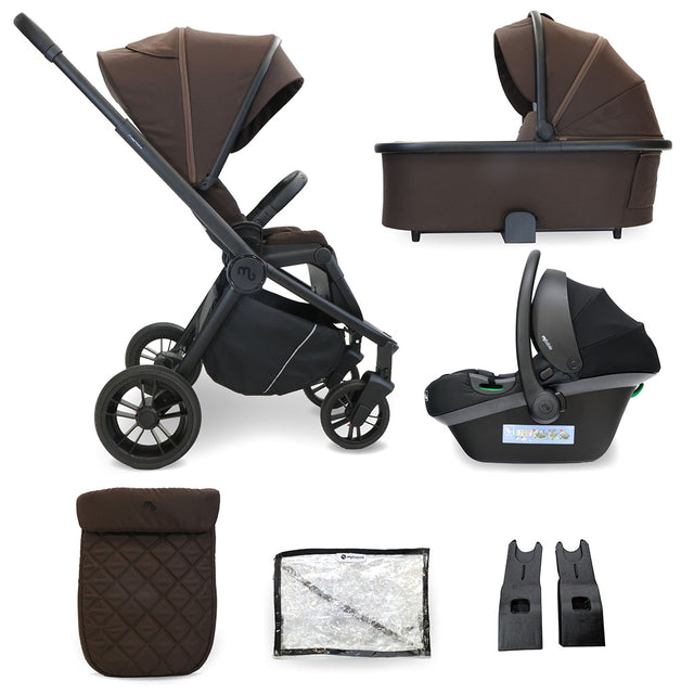 My Babiie MB450i 3-in-1 Travel System - Chocolate
