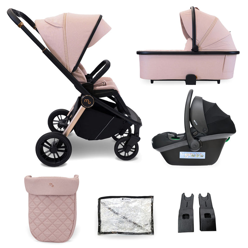 My Babiie MB450i 3-in-1 Travel System - Pink