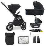 My Babiie MB450i 3-in-1 Travel System with Base - Black