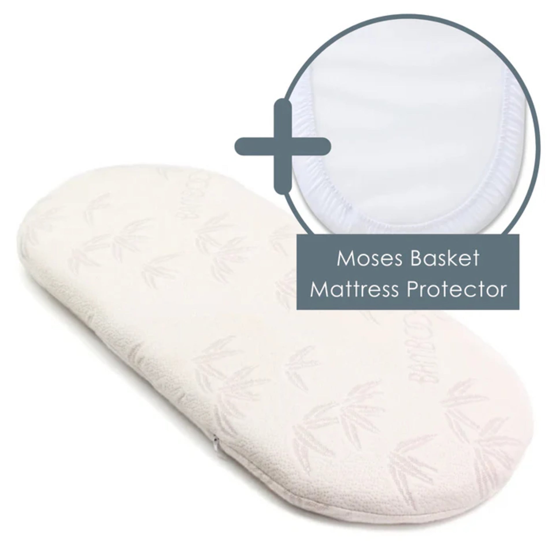 Clair de Lune Palm Bamboo Coir/Wool Mattress - Chelsea Baby
