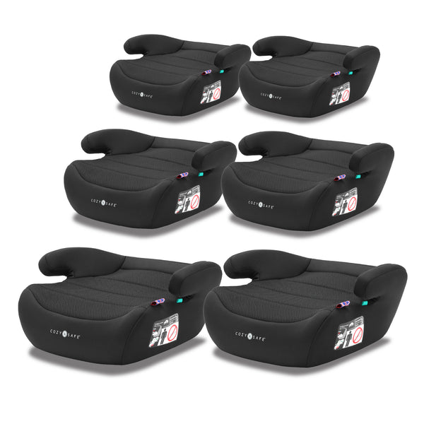 Cozy N Safe Neo i-Size Booster Car Seat - Onyx - Set of 6