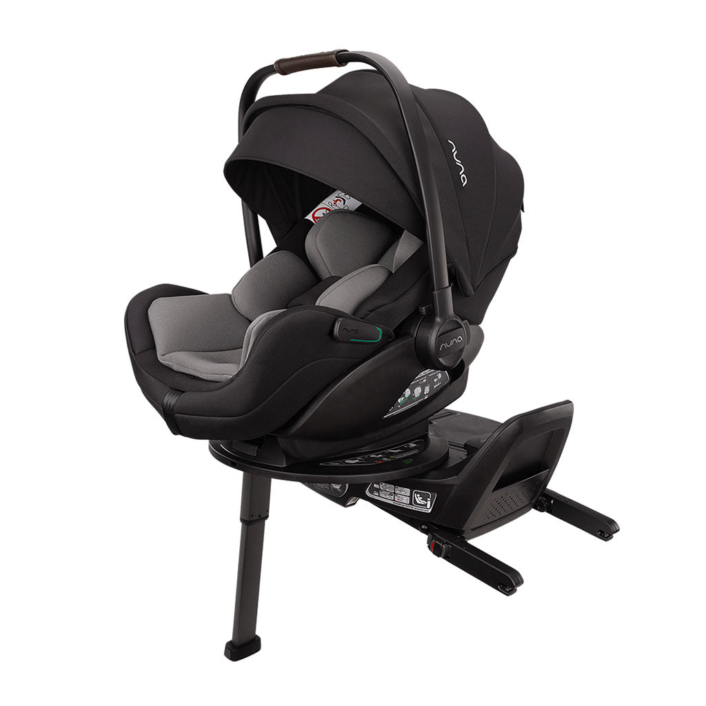Nuna triv™ next + lytl™ + arra™ flex + base™ curv travel system - Caviar