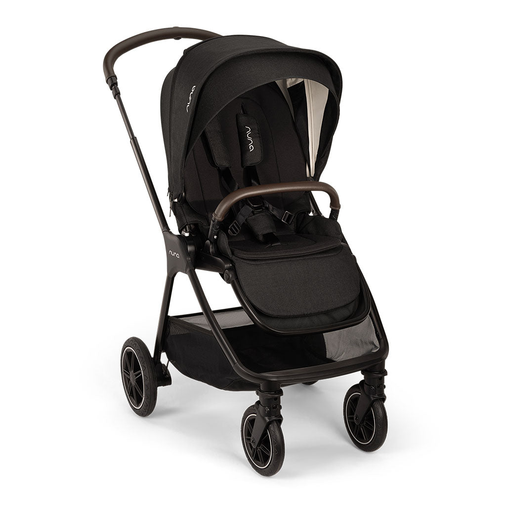 Nuna triv™ next + lytl™ + arra™ flex + base™ curv travel system - Caviar