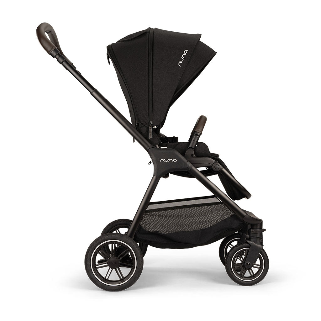 Nuna triv™ next + lytl™ + arra™ flex + base™ curv travel system - Caviar