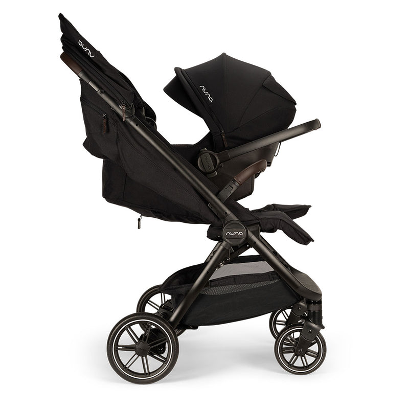 Nuna Trvl™ Dubl Pushchair - Caviar