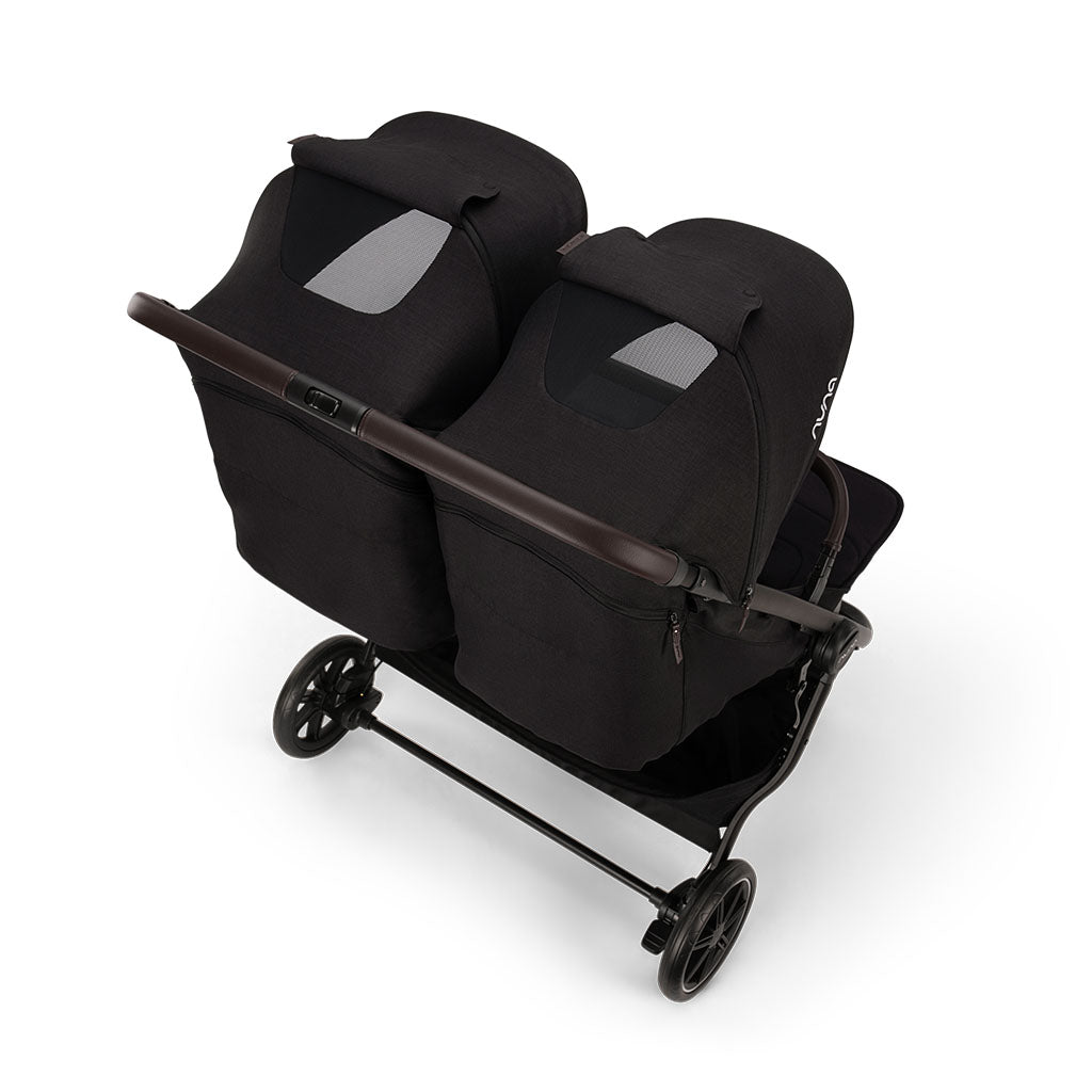 Nuna Trvl™ Dubl Pushchair - Caviar