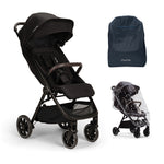 Nuna Trvl™ LX Pushchair with Carry Bag and Raincover - Caviar