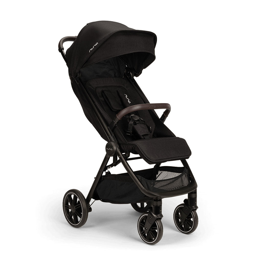 Nuna Trvl™ LX Pushchair with Carry Bag and Raincover - Caviar
