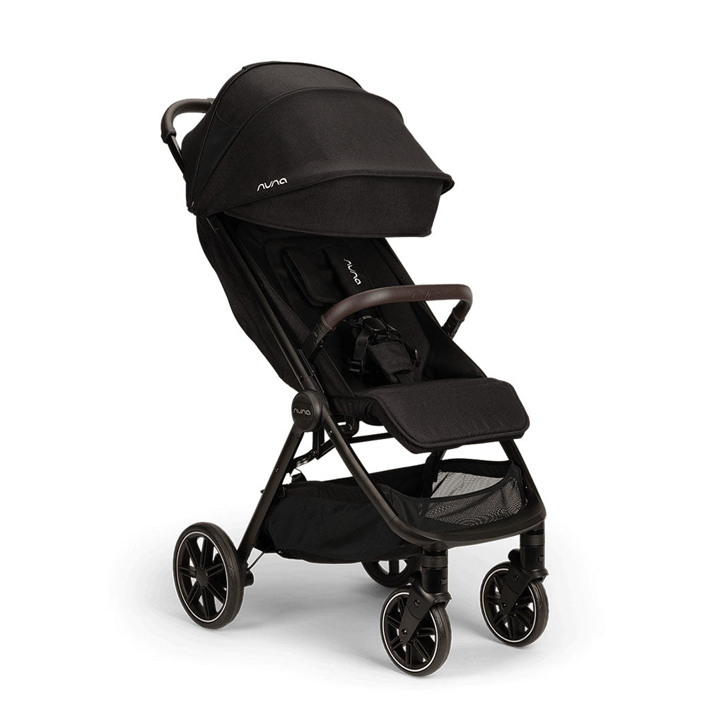 Nuna Trvl™ LX Pushchair with Carry Bag and Raincover - Caviar