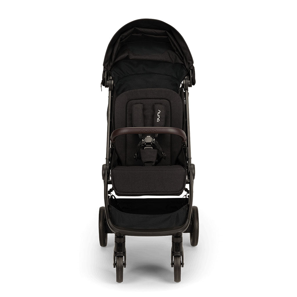 Nuna Trvl™ LX Pushchair with Carry Bag and Raincover - Caviar