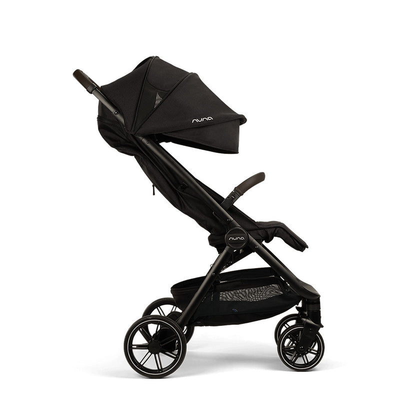 Nuna Trvl™ LX Pushchair with Carry Bag and Raincover - Caviar