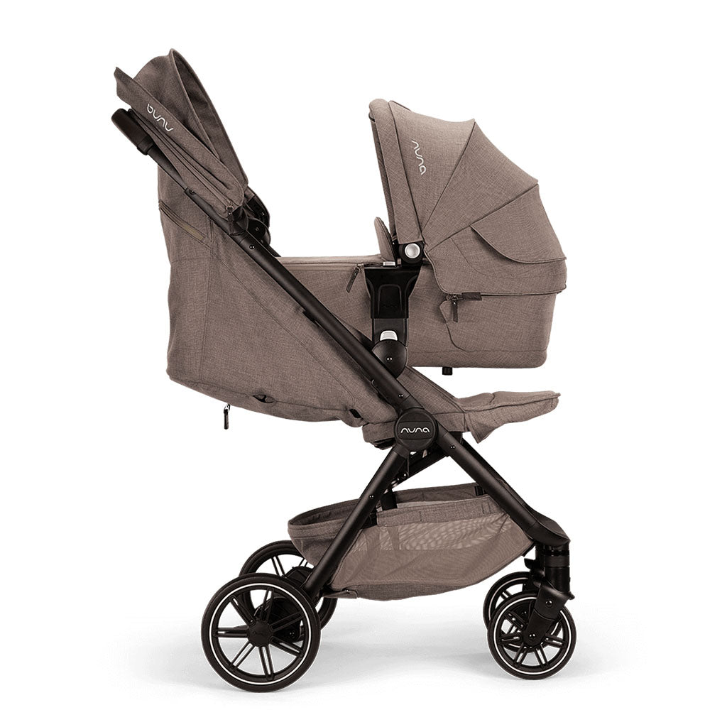 Nuna Trvl™ LX Pushchair with Carry Bag and Raincover - Cedar