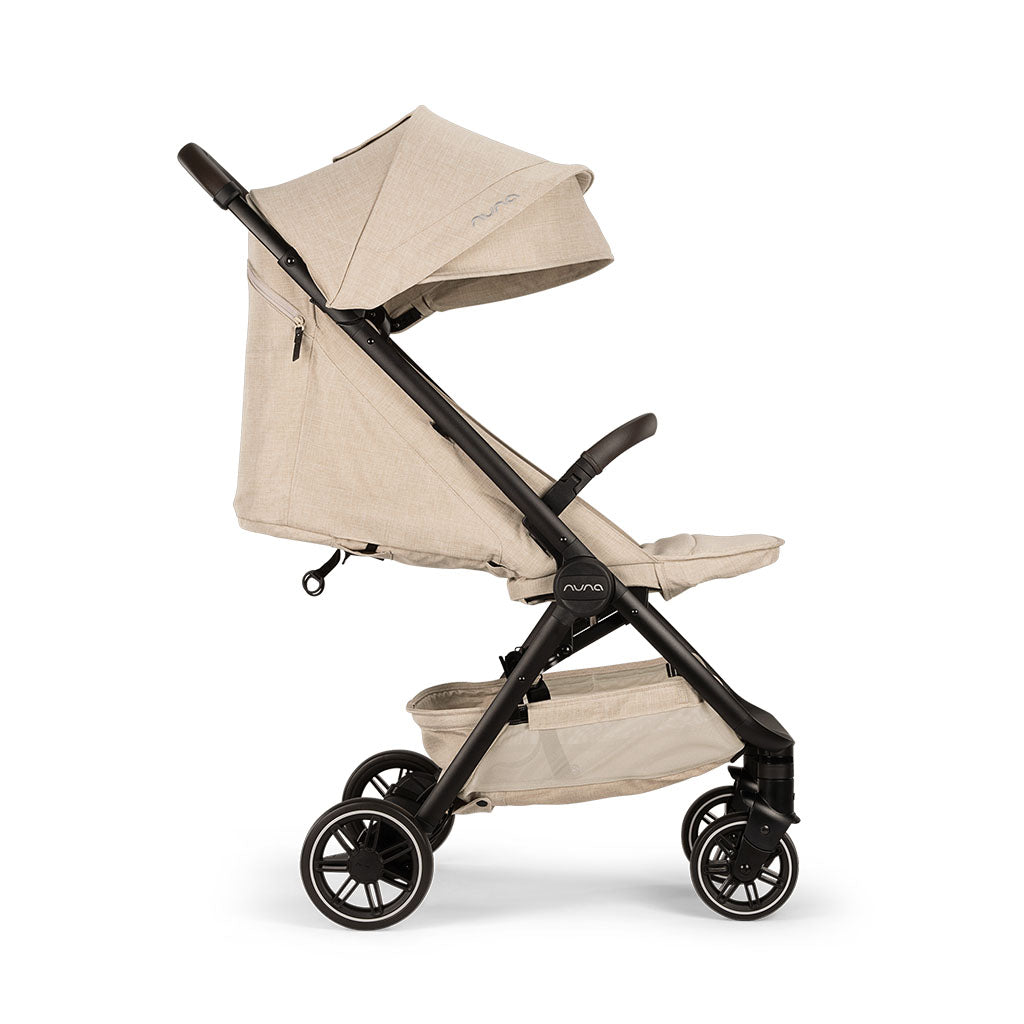 Nuna Trvl™ Pushchair with Travel Bag and Raincover - Biscotti